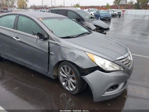 2012 Hyundai Sonata Driver Roof Curtain VIN C 8Th Digit Used OEM Airbag