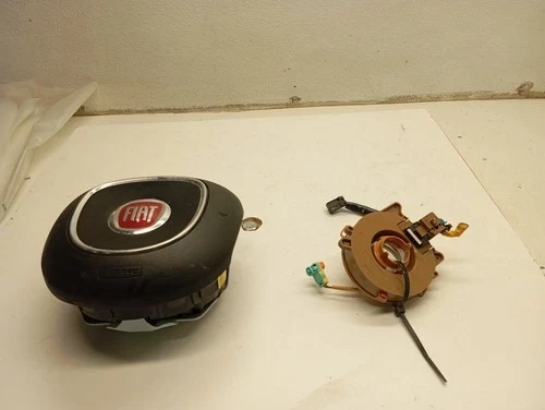 2014-2017 Fiat 500 Driver Steering Wheel 4 Door Used OEM Airbag