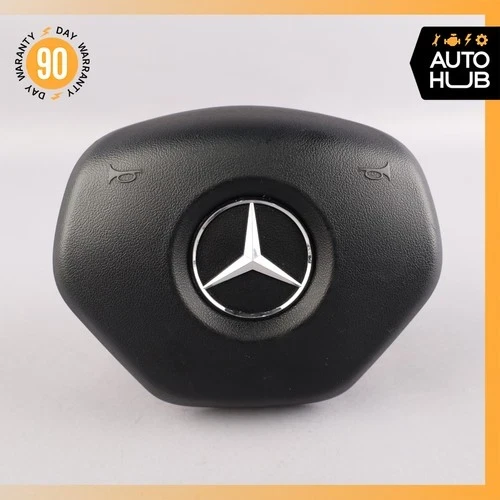 2012-2017 Mercedes-Benz CLS550 Driver Steering Wheel Black Used OEM Airbag