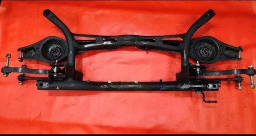2006-2014 GOLF Rear Subframe Crossmember w Control Arms & Bolts used OEM rear subframe and crossmember