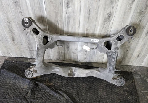 10-16 OEM Porsche Panamera Rear Subframe Differential Carrier Cross Member used OEM differential and carrier assembly