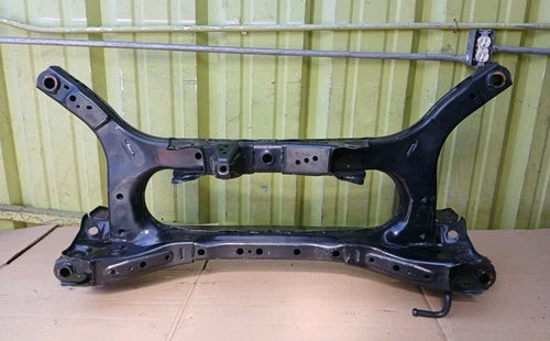 2023-2024 TOYOTA PRIUS FWD REAR SUSPENSION SUBFRAME SUPPORT RAIL OEM (USED) used OEM subframe bracket and support