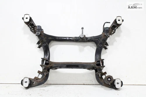 2017-2024 AUDI Q7 QUATTRO 4M AWD REAR SUBFRAME UNDERCARRIAGE CRADLE OEM used OEM rear subframe and crossmember