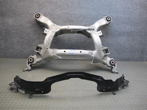 ?06-08 NISSAN 350Z Z33 COUPE REAR SUSPENSION SUB FRAME CROSSMEMBER W BRACE OEM used OEM rear subframe and crossmember