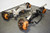 350Z Z33 OEM Brembo Calipers, Sub Frames, Axles, Diff, Control Arms, Sway Bar used OEM sway bar