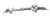 01-06 LEXUS LS430 AT RWD 4.3L OEM Power Steering Rack & Pinion used OEM rack and pinion