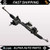 2009-2012 Volkswagen CC Power Rack & Pinion Steering Gear With WARRANTY OEM used OEM rack and pinion