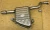 2016-2020 Jaguar XF 3.0L Right/Passenger Used OEM Exhaust Muffler