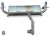 2015-2018 Land Rover Range Rover Evoque Rear Used OEM Exhaust Muffler