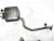 2014-2015 Lexus IS250 1744031180 Left/Driver Rear RWD Used OEM Exhaust Muffler
