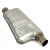 2012 Mercedes-Benz C-Class 1.8L Center Used OEM Exhaust Muffler
