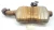 2007-2012 Mercedes-Benz GL450 Left/Driver Center Used OEM Exhaust Muffler