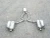 2015-2017 Mercedes-Benz E400 Left & Right Center Used OEM Exhaust Muffler