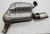 2012-2014 Mercedes-Benz C300 Right/Passenger Rear Used OEM Exhaust Muffler