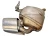 Porsche Macan 2.0L Right/Passenger Rear AWD Used OEM Exhaust Muffler
