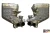 2014-2019 Porsche 911 Left & Right Rear Used OEM Exhaust Muffler