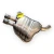 2010 Volkswagen Jetta Rear Used OEM Exhaust Muffler