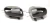 2010-2017 Volvo XC60 Left & Right Rear Used OEM Exhaust Muffler