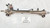 11-16 OEM Porsche Panamera S 970 RWD Power Steering Gear Rack and Pinion 49k used OEM rack and pinion