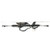 2013 RANGE ROVER L405 4WD SWB POWER STEERING GEAR RACK AND PINION W/ WIRE OEM used OEM rack and pinion assembly