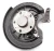 2009-2014 Volkswagen Jetta Rear Left/Driver With Hub With Bearing Used OEM Steering Knuckle Spindle