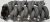 1996 Lincoln Mark VIII 4.6L Used Intake Manifold