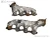 2002-2014 Cadillac Escalade 6.0L Pair Used Exhaust Manifold 12571680
