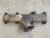 1963-1964 Ford Thunderbird / Galaxie Left 390 engine Used Exhaust Manifold