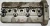 1993-1995 Ford Taurus Rear Used Valve Cover
