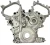 2016-2019 Infiniti Q50 / Q60 3.0L Used Timing Cover