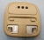 2000-2005 Buick LeSabre Tan Used Overhead Console