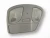 2011 Hyundai Sonata Gray Used OEM Overhead Console