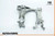 97-04 Porsche Boxster 986 Rear Right Suspension Subframe Sub Frame Mount OEM used OEM subframe bracket and support