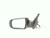 2015 Kia Sorento Left White LH 128-50609AL Used OEM Door Mirrors used OEM door mirror