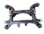 2007-2013 BMW X5 E70 X6 E71 AWD REAR SUB FRAME AXLE CARRIER CRANDLE OEM 6784940 used OEM rear subframe and crossmember