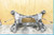 10-15 Jaguar X351 XJ XJL Rear Cradle Subframe Crossmember AW935K091AM OEM used OEM rear subframe and crossmember