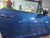 2014 Kia Forte Right Side Front Door Blue OEM Used 2DR R Power Window used OEM complete door assembly