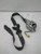 2007-2013 Acura MDX Front Left Driver Bucket Seat Belt Retractor Assembly Black used OEM seat belt assembly