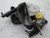 2002 Honda Accord Sedan Front Left Driver Seat Belt Retractor Assembly Gray OEM used OEM seat belt assembly