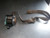 2002-2006 Honda CRV Front Left Driver Seat Belt Retractor Assembly OEM Tan used OEM seat belt assembly
