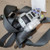 11-14 Toyota Sienna Left Driver Seat Belt Retractor Assembly 4 Cylinder Gray OEM used OEM seat belt assembly