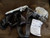 2014-2016 Chevy Malibu Front Right Passenger Seat Belt Retractor Assembly Black used OEM seat belt assembly