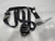 2013-2014 Nissan Sentra Front Passenger Seat Belt Retractor Assembly OEM Black used OEM seat belt assembly
