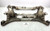 2012-2020 Tesla Model S X Rear Lower Axle Used OEM Subframe Bracket or Support EF0AB5 used OEM subframe bracket and support