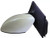2017-2019 Ford Escape Mirror LH Driver Side View White OEM used OEM door mirror