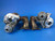 07-10 BMW E90 E92 335I FRONT & REAR TURBOCHARGERS PAIR SET TD03L OEM 84k used OEM auto part