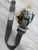 2006-2011 Kia Rio Front Right Passenger Seat Belt Retractor OEM Gray used OEM seat belt assembly