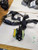 2007-2008 Toyota FJ Cruiser Front Passenger Seat Belt Retractor COLOR BLACK used OEM seat belt assembly
