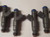 Bosch Fuel Injectors EV6 Set Of 4 Upgrade 27lb Jeep 4.0L 4 Hole 1999-2004 used OEM auto part