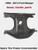 98 to 13 Ford Ranger Spare Tire Carrier Brace Crossmember Cross Member OEM used OEM subframe bracket and support